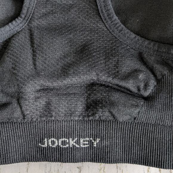 Jockey Front Zip Racerback Sports Bra Small - Picture 4 of 4